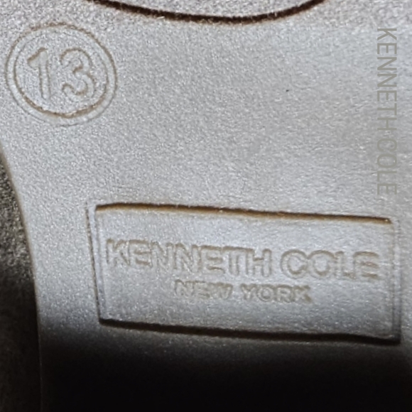 Kenneth Cole Layla Logo Peep Toe Ankle Bootie - Picture 9 of 9